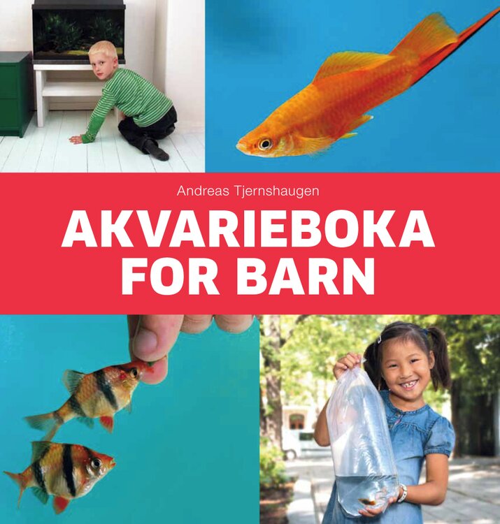 Tjernshaugen akvarieboka for barn omslag