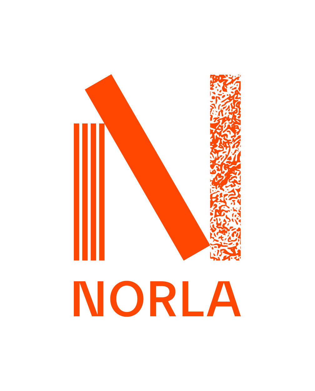 Norla vertical simple orange rgb