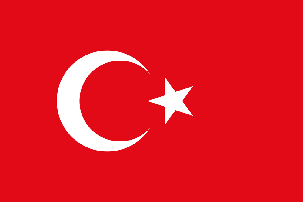 Turkey flag medium