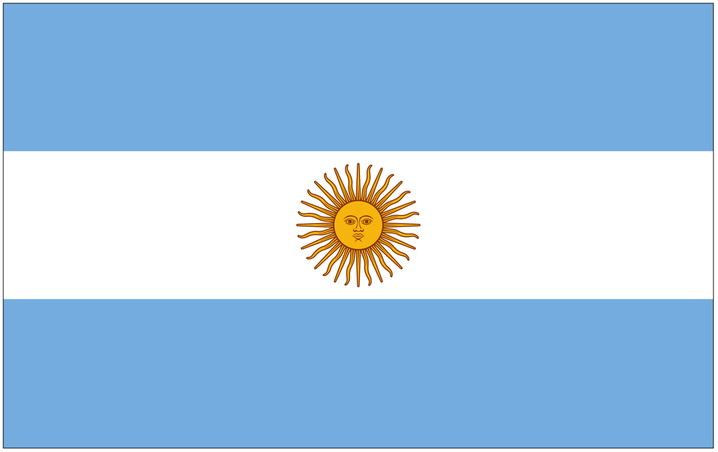 Argentina lined