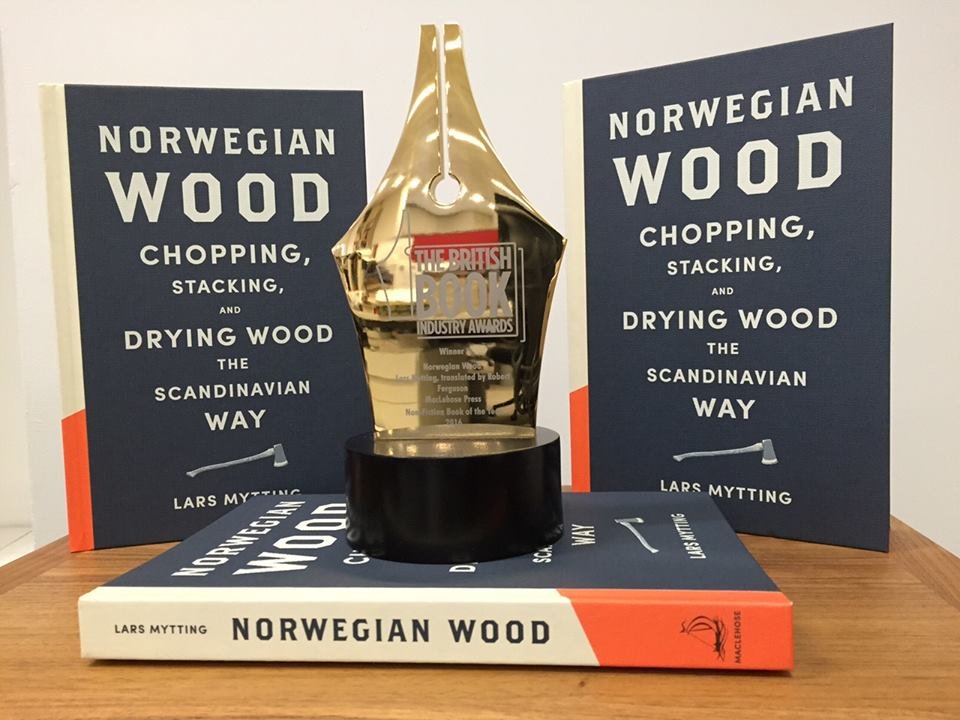 2016 british book industry award mytting norwegian wood