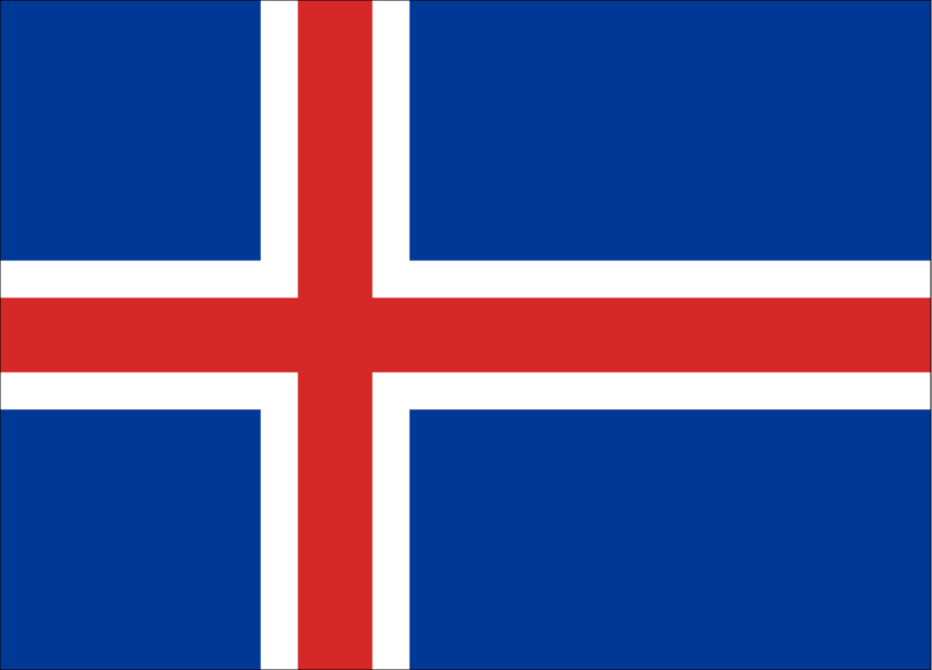 Iceland lined