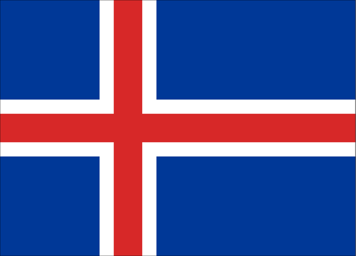 Iceland lined
