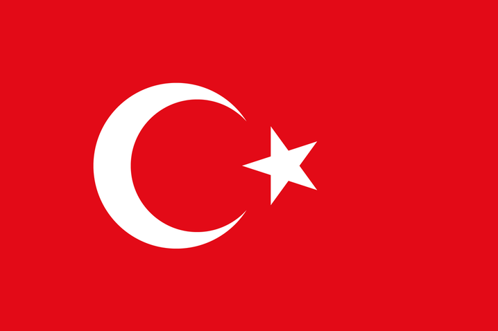 Turkey flag medium